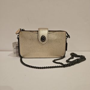 Coach Turnlock Crossbody In Colorblock
